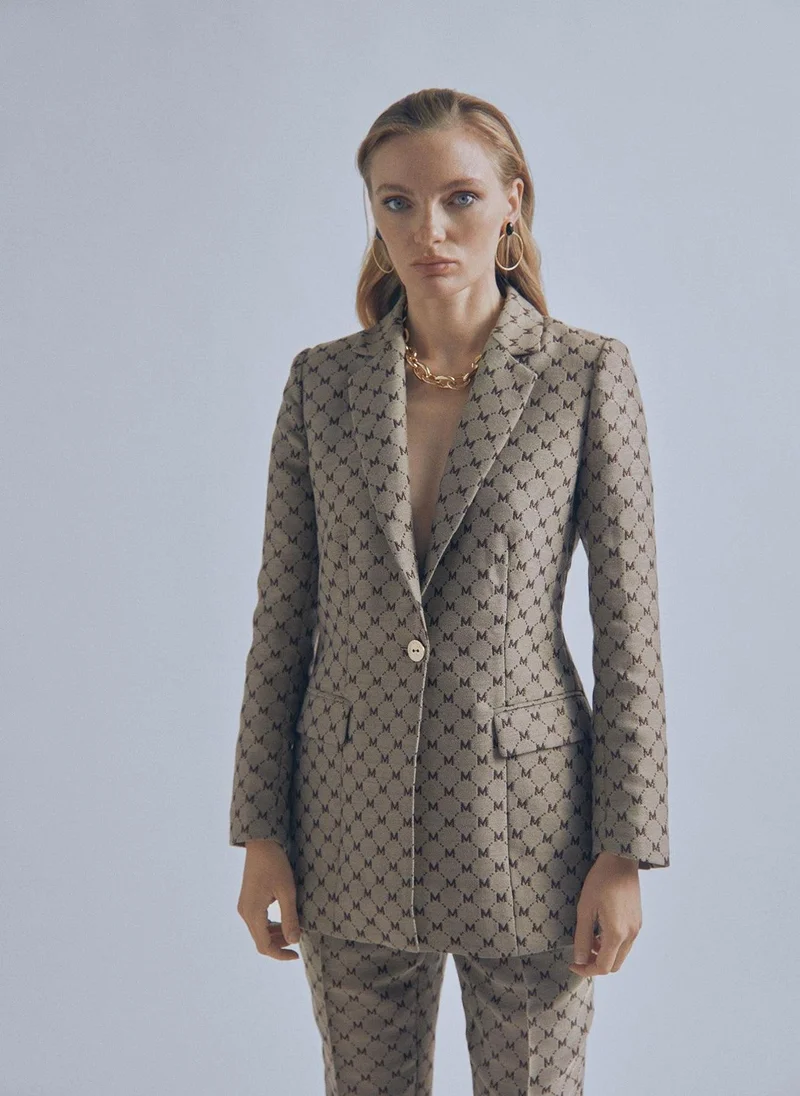 Lola Casademunt Logomania blazer