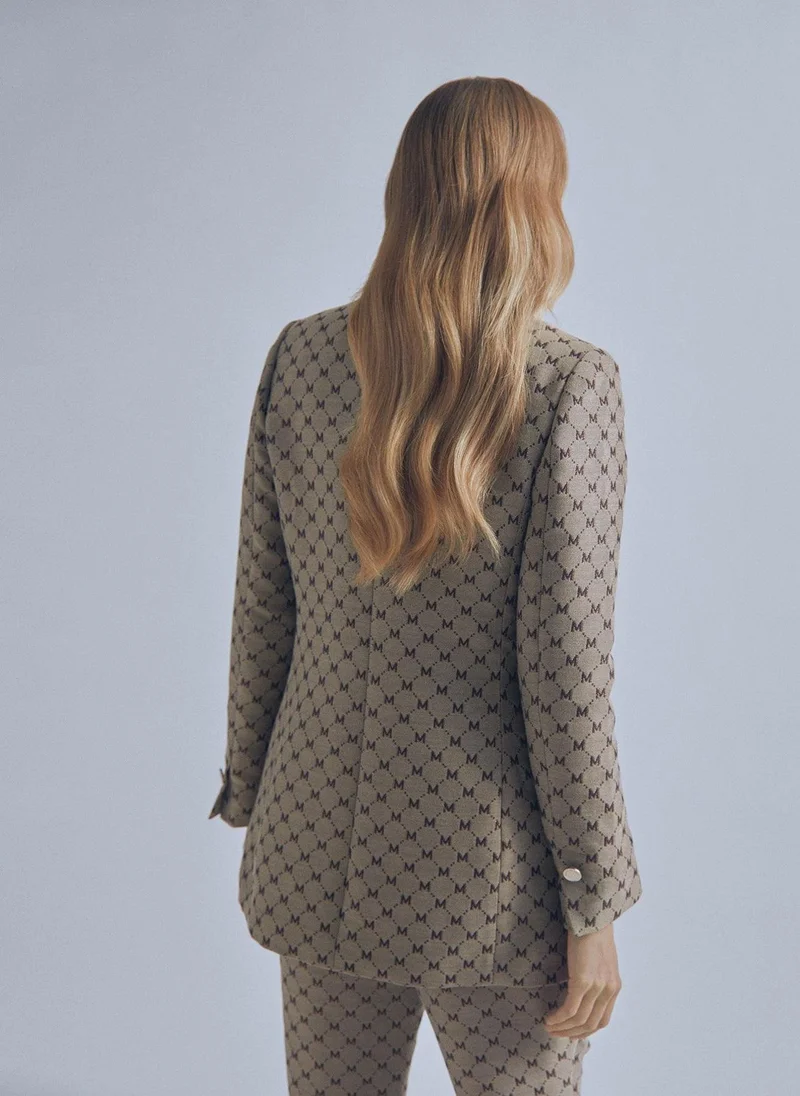 Lola Casademunt Logomania blazer
