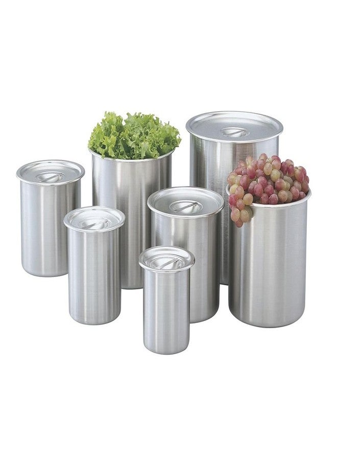 Vollrath Pot,1 1/4 Qt,D 5 3/4 in., Silver - Image 3