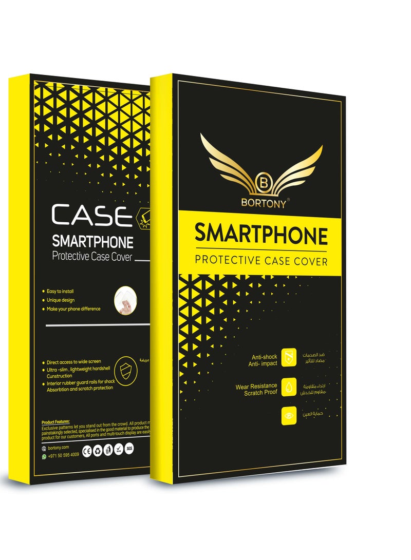 BORTONY Protective Case Cover With Finger Grip Stand For Samsung Galaxy S21 Plus - Image 4