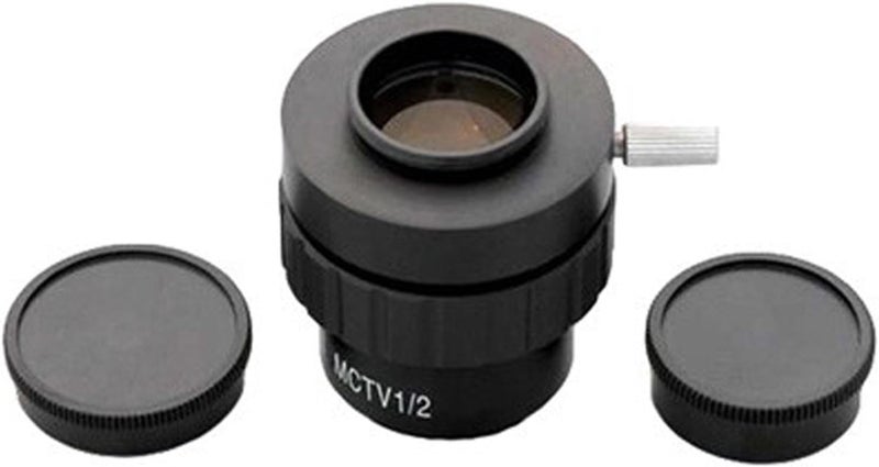 AmScope ADC20 05X Cmount Lens Adapter For Video Camera Microscopes - Image 1