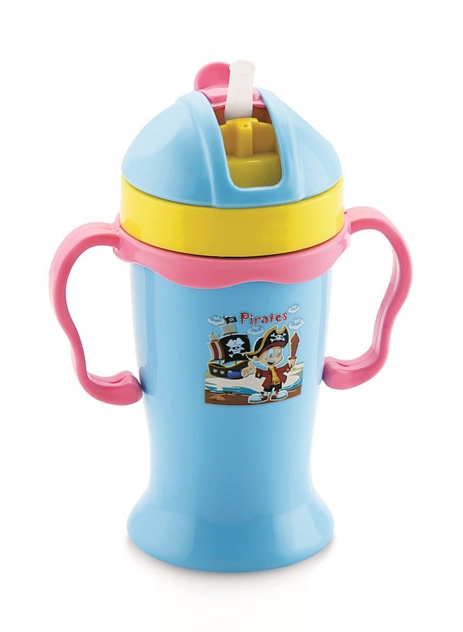 Nabhya Combo of 2 Right Baby & Grippy Sipper Bottle BPA Free Material Plastic Sipper for Infant (Grippy-Pink) - Image 4