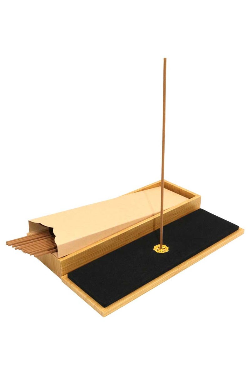 Bakhoor BoSidin Premium Cambodian Oud Incense Sticks with Beautiful Holder – 12pcs 3mm Thicker Agarwood Sticks in Luxurious Gift Box for Meditation and Home Fragrance - Image 5