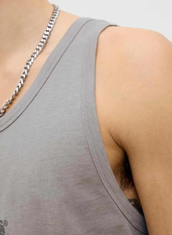 JACK & JONES Jack & Jones Logo Print Relaxed Fit Tank