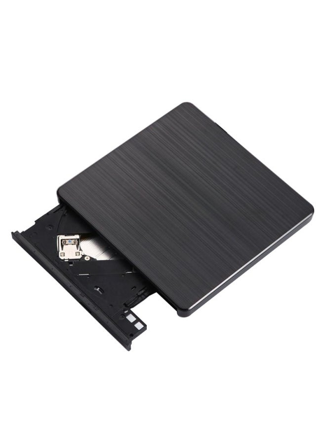 Brushed Square External Optical Drive Player External Reading Recorder Computer Notebook All-in-one Machine Universal-Color:DVD Recording  - Image 5