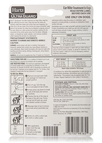 Hartz Ultraguard Ear Mite Treatment For Dogs - Image 2