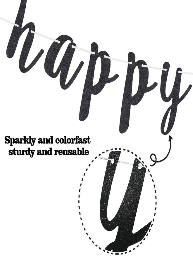 LINGTEER Happy 11th Birthday Party Decorations,11th Birthday Glitter Garland Banner - Cheers to Eleven Years Old Bday Party Backdrop Decoration Sign. - Image 3