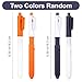 KFHENSOMR Pen That Sprays Water Water Spary Kids Toy Pen 2 in 1 Funny Prank Retractable Pens for Pranks and Tricks Writing and Spraying Blue Orange 4pcs - Image 4