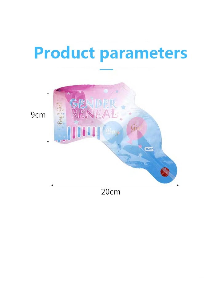 Confetti (Set of 10) Baby Boy or Baby Girl Party Supplies Decorations (Blue) Suitable for Birthday Baby Shower Party Supplies and Decorations - Image 4