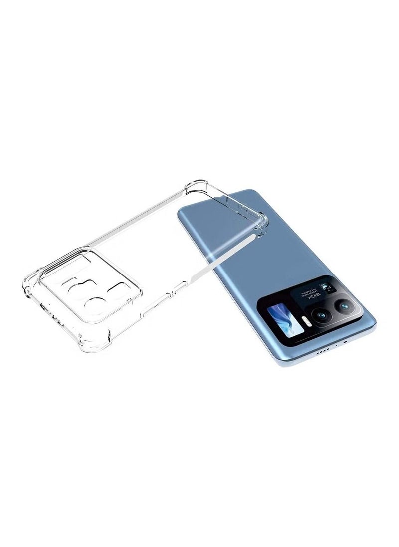 Xiaomi 11 Ultra Slim Shock Absorption TPU Soft Edge Bumper with Reinforced Corners Transparent Protective Cover