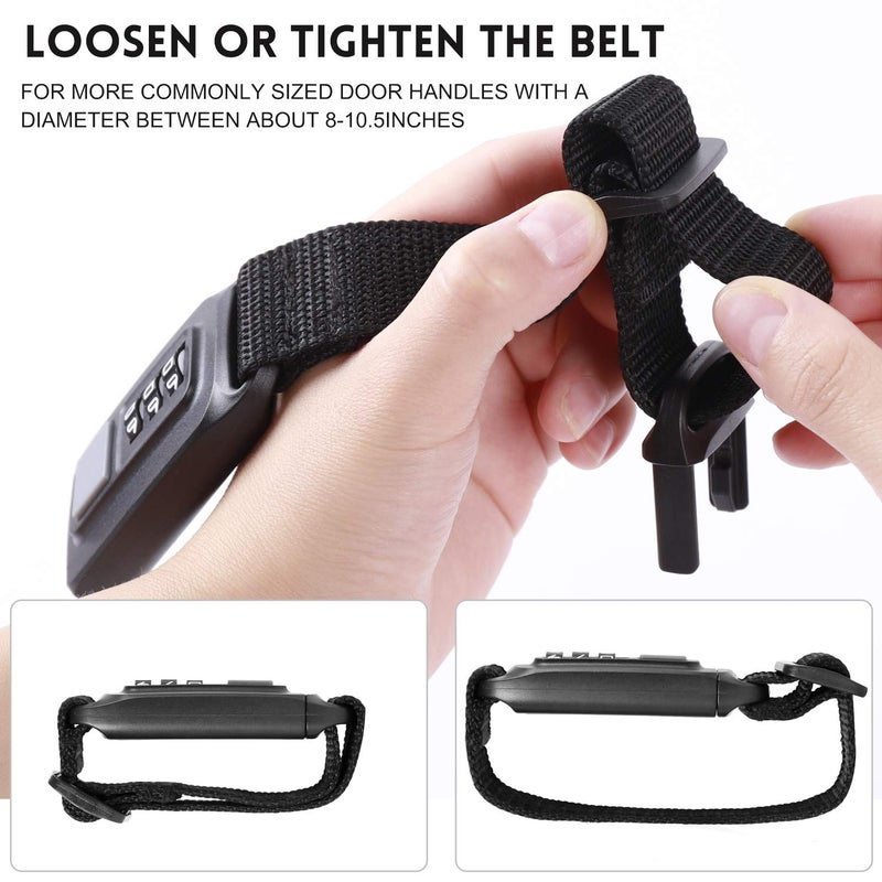 Veronica Child Safety Refrigerator Door Lock, Baby Kids Multi-Functional Cabinets Latches, Fit Closed Handle Cabinets, Fridge, Kitchen, Oven (Regular) - Image 5