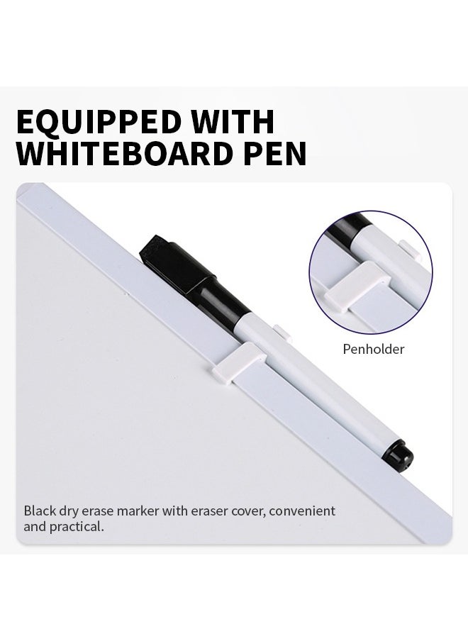 Generic - Magnetic Whiteboard with Easy-to-Wipe, Dry Erase Board with Marker Tray, Suitable for Planning and Scheduling - Image 1