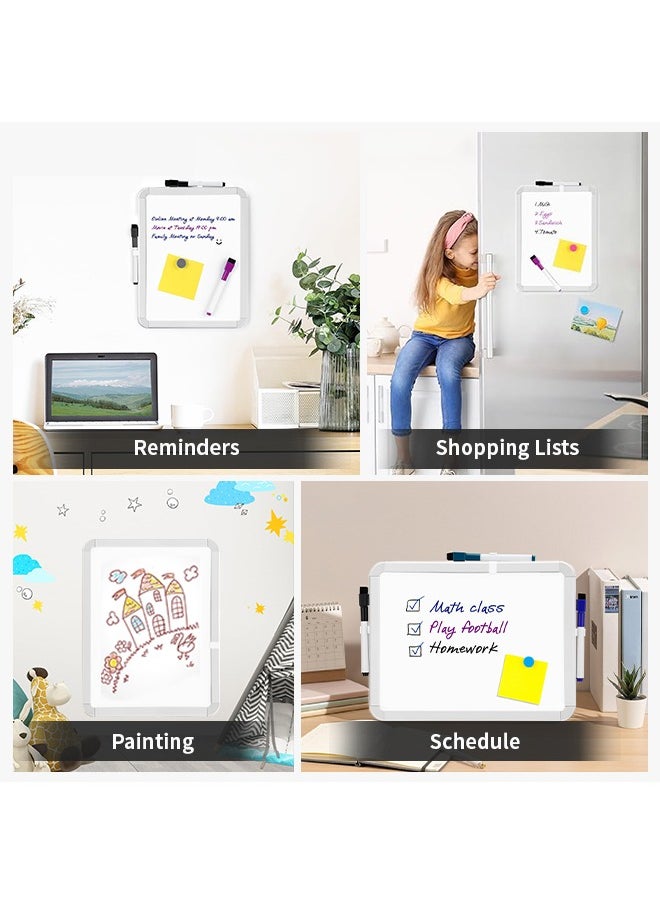 Generic - Magnetic Whiteboard with Easy-to-Wipe, Dry Erase Board with Marker Tray, Suitable for Planning and Scheduling - Image 1