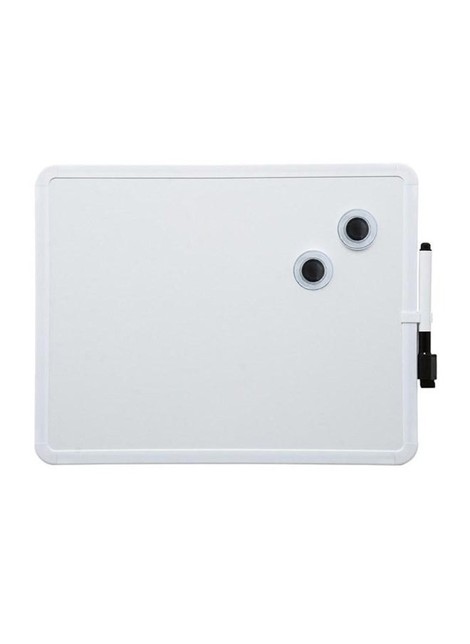 Generic - Magnetic Whiteboard with Easy-to-Wipe, Dry Erase Board with Marker Tray, Suitable for Planning and Scheduling - Image 1