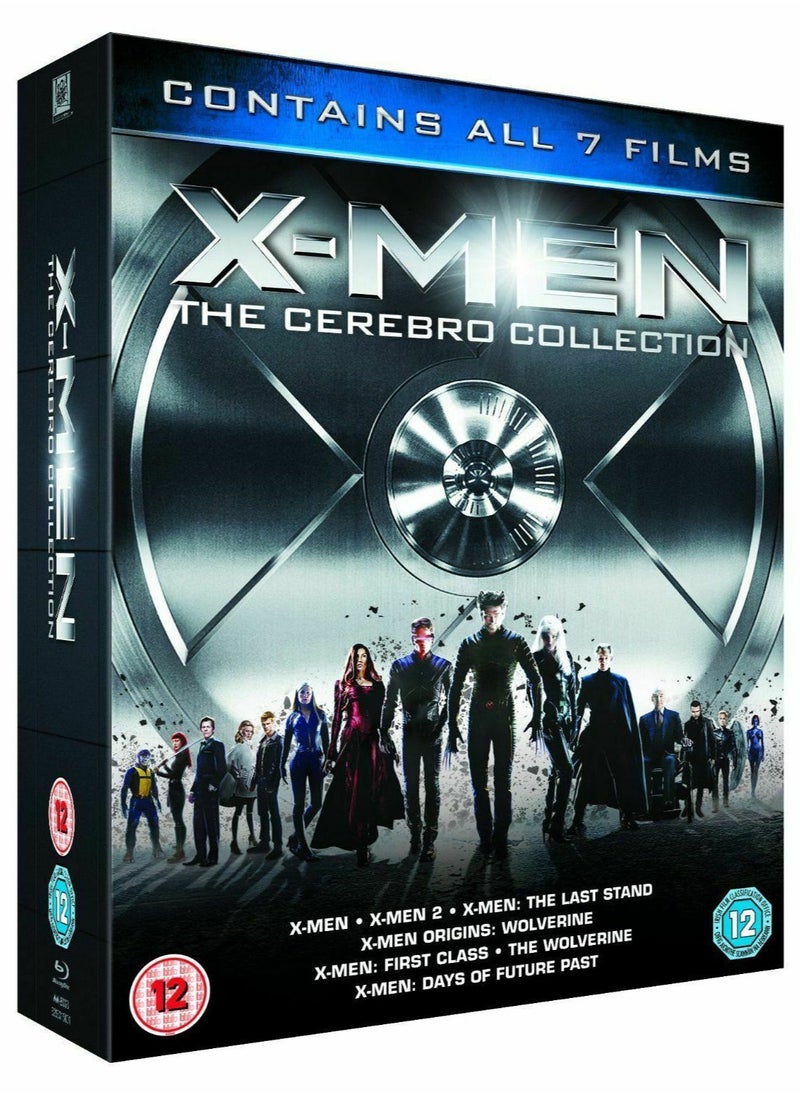 X-Men : The Cerebro Collection - Contains All 7 Films - Blu-ray Box Set 