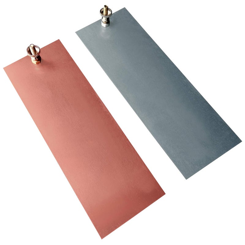 Kit4Curious Copper Zinc Metal Plates for Battery Experiment – Electrochemistry Science Project Kit for Students - Image 5