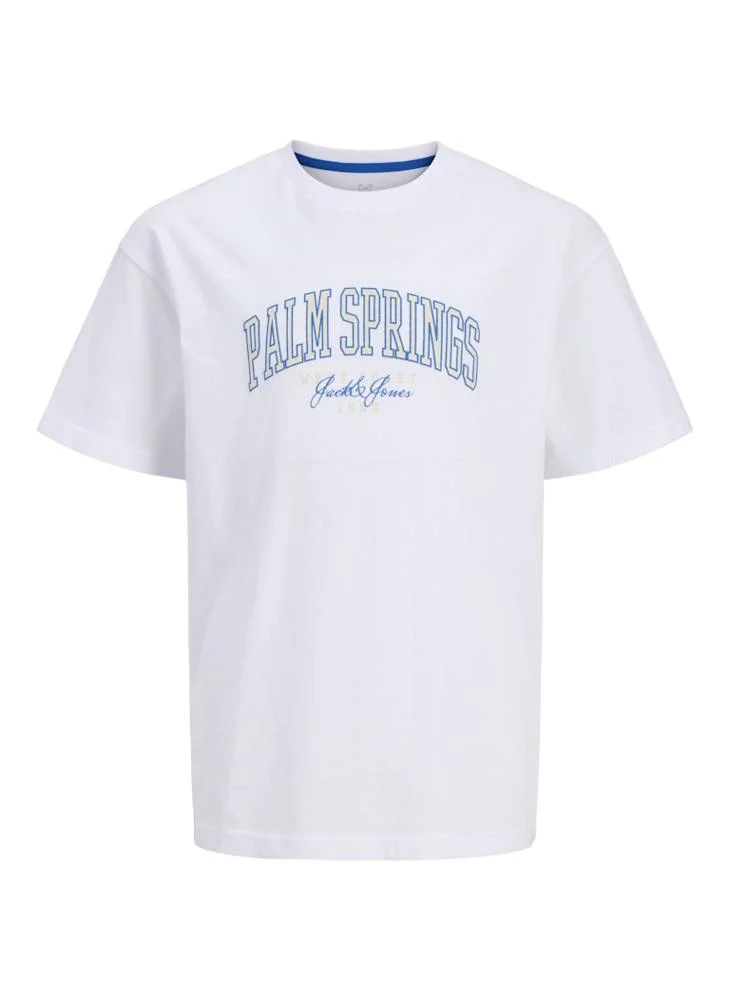 Jack & Jones Junior Kids Logo Crew Neck T-Shirt