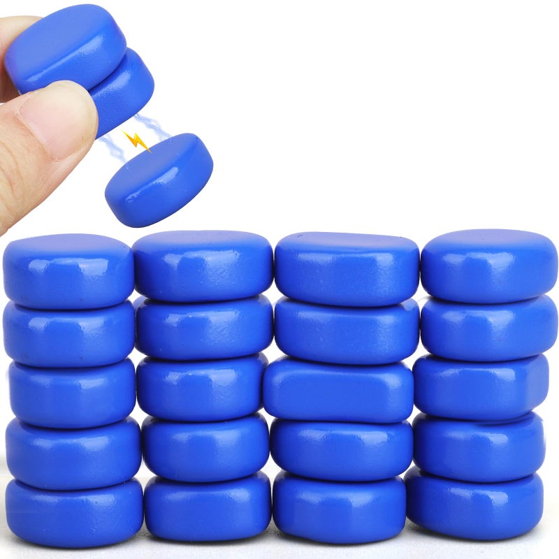 Fidget Magnet Toy for Adults Magnet Rock Roller Ball 18PCS Magnetic Toy for Men Office Desk Kitchen Decors with Carring Case Gift for Researcher Teacher