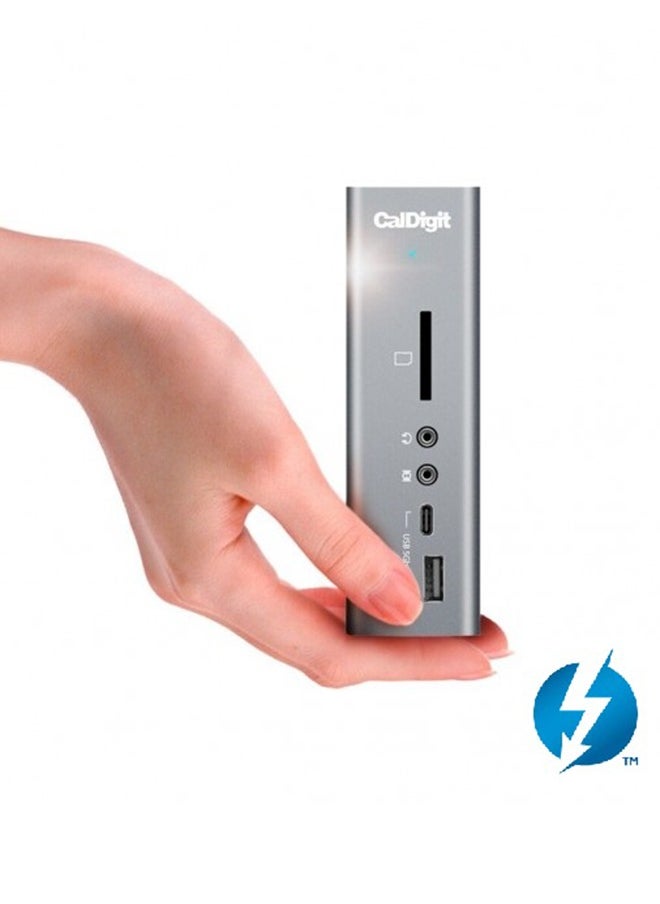 TS3 Plus (0.7m) - Thunderbolt Station 3 Plus (Space Gray) with [Certified] Thunderbolt 3 Cable