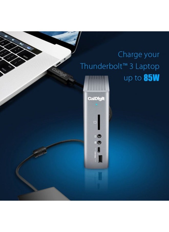 TS3 Plus (0.7m) - Thunderbolt Station 3 Plus (Space Gray) with [Certified] Thunderbolt 3 Cable