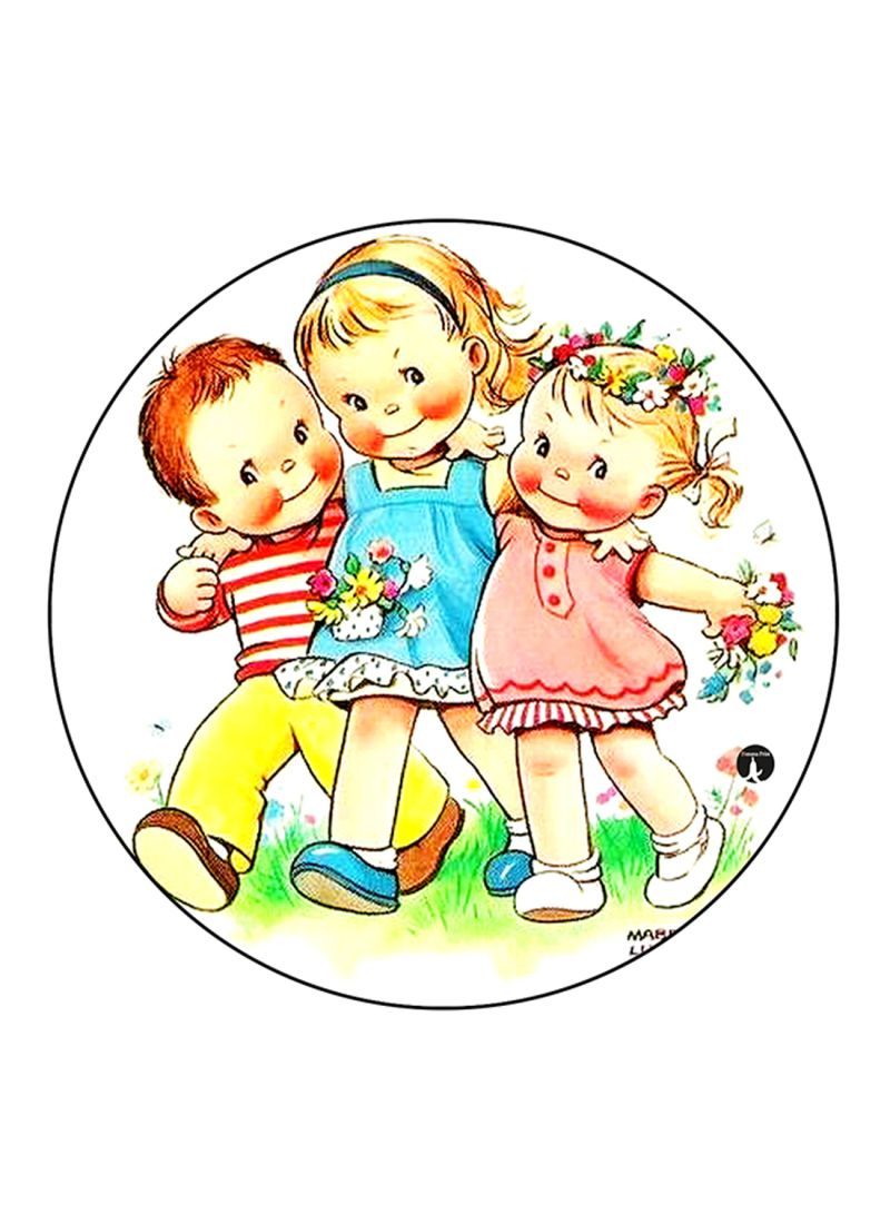 Kids Printed Mouse Pad Multicolour