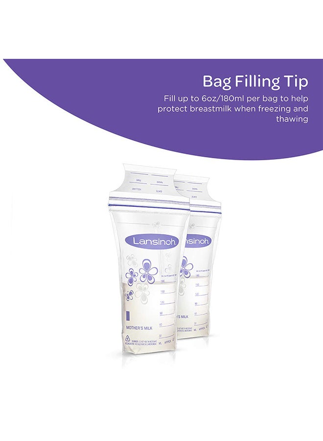 Breastmilk Storage Bag, 50 Counts - Image 2