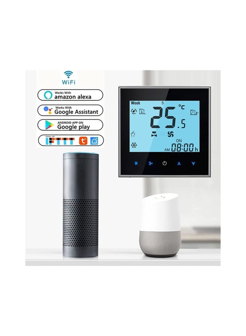 Touch Screen WIFI Thermostat Regulator Temperature for Fan Coil Unit 24V  - Image 2