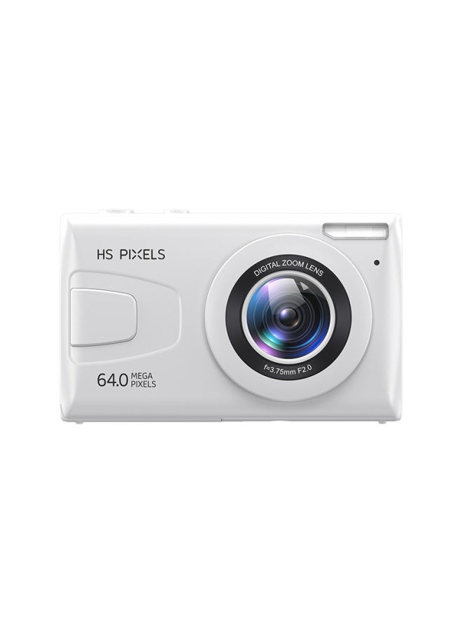 Generic Digital Camera Student Party Camera HD 4K Portable Small Travel Card Machine Girl Vlog Beauty-Body Color:Pink  - Image 1