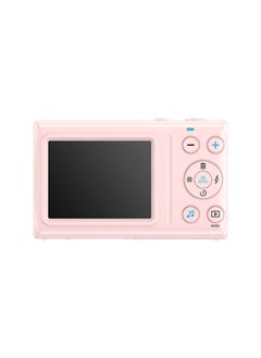 Generic Digital Camera Student Party Camera HD 4K Portable Small Travel Card Machine Girl Vlog Beauty-Body Color:Pink  - Image 3