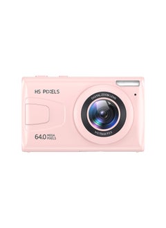 Generic Digital Camera Student Party Camera HD 4K Portable Small Travel Card Machine Girl Vlog Beauty-Body Color:Pink  - Image 2
