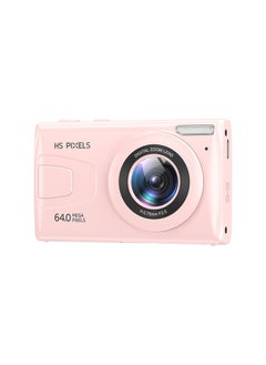 Generic Digital Camera Student Party Camera HD 4K Portable Small Travel Card Machine Girl Vlog Beauty-Body Color:Pink  - Image 5