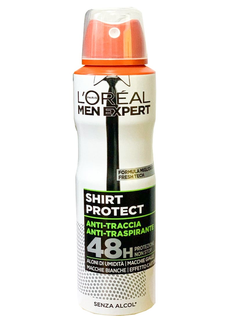 L'OREAL PARIS Loreal Paris Men Expert Shirt Protect Anti-Traccia , 150 Ml