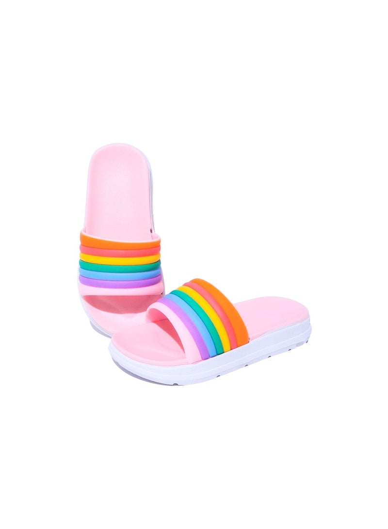 Multicolor Kids Slide Slipper - Image 1