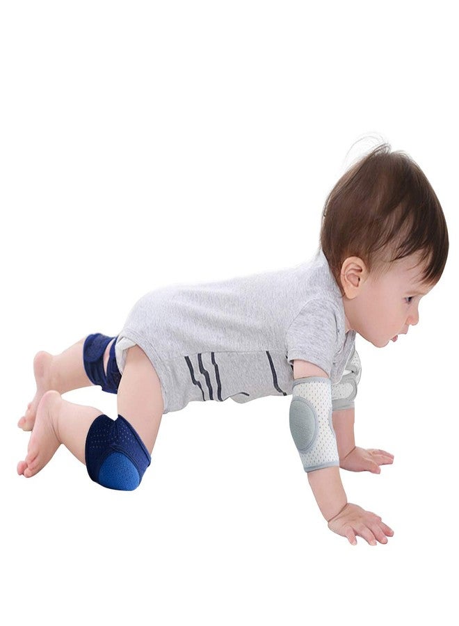 CB Baby Knee Pads for Crawling, Crawling knee pads for babies,Adjustable Anti Slip Breathable for Crawling Toddling（3 Pairs） - Image 5