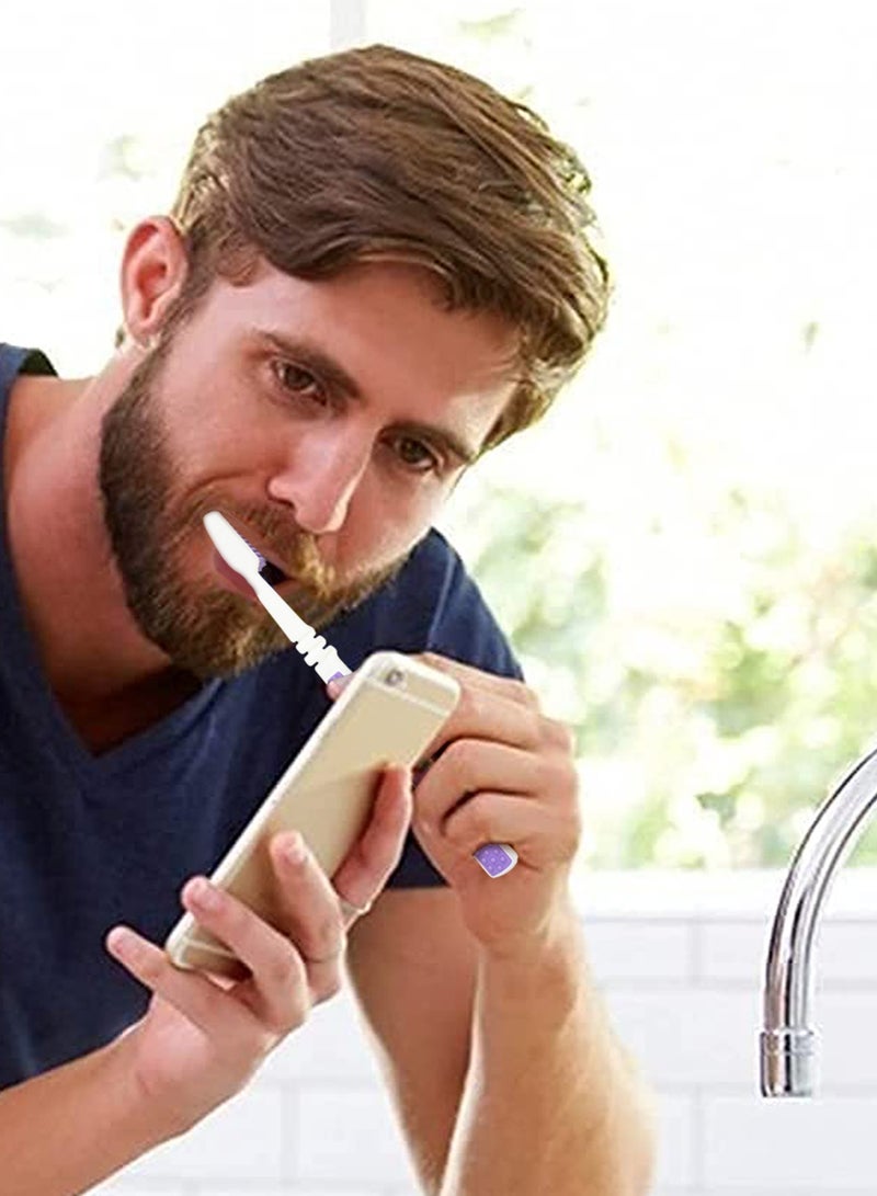 Shield Care فرشاة أسنان شيلد كير فليكس يدوية - عبوة قيمة، شعيرات متعددة المستويات، شعيرات ناعمة لتنظيف عميق، مصممة لتحسين صحة اللثة، مثالية للبالغين - 12 قطعة (عبوة من 1) - Image 5