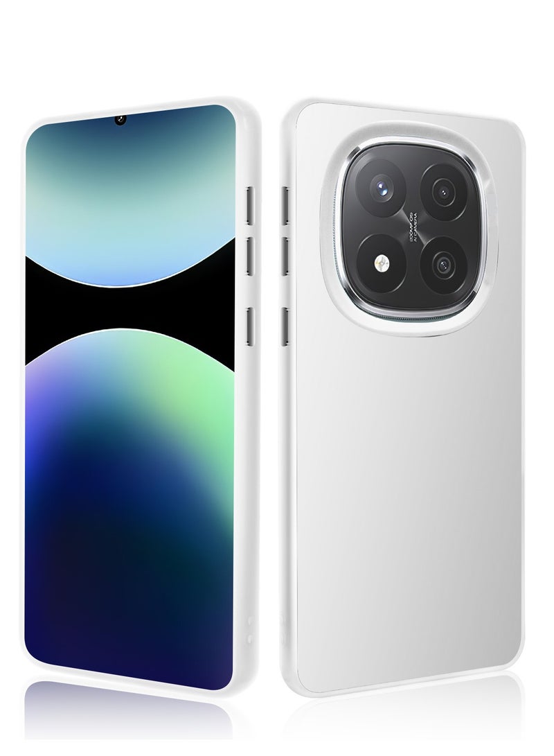 LiuShan Xiaomi Redmi Note 14 Pro 5G/Poco X7 5G Case, Slim TPU Bumper Phone Cover,360°Full Body Shockproof Protective Phone Case for Redmi Note 14 Pro 5G - Image 1
