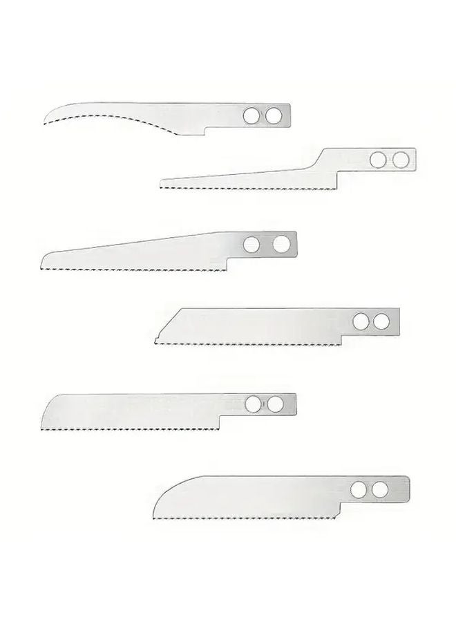 MS 006 6 Piece Saw Blade Set For Model Cutting Crafts DIY Paper Small Items - Image 5