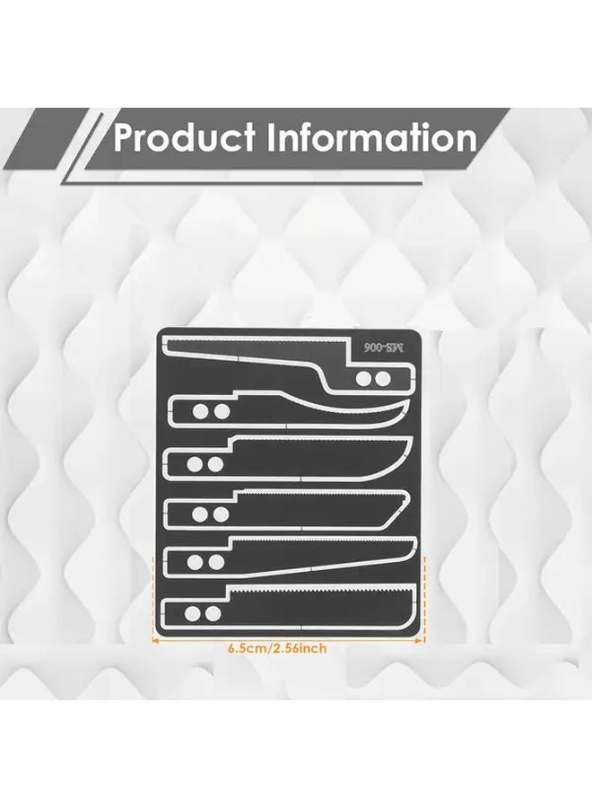 MS 006 6 Piece Saw Blade Set For Model Cutting Crafts DIY Paper Small Items - Image 3