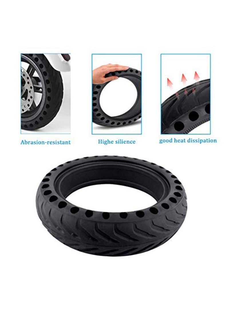 Generic Electric Scooter Replacement Tires, Rubber Solid Wheel Honeycomb Tire Grip/ Friction Non-Slip Tubeless e Accessories for Xiaomi 8.5 x2 M365/Pro (2 Pcs inch)  - Image 4