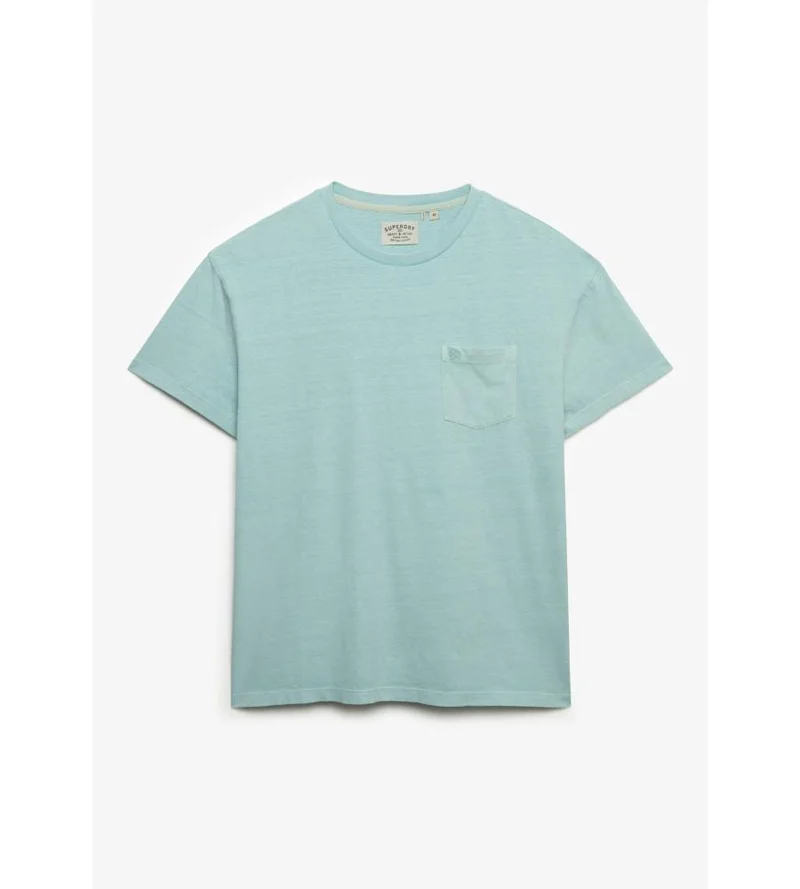 سوبر دراي Classic Cotton Linen Pocket T-Shirt
