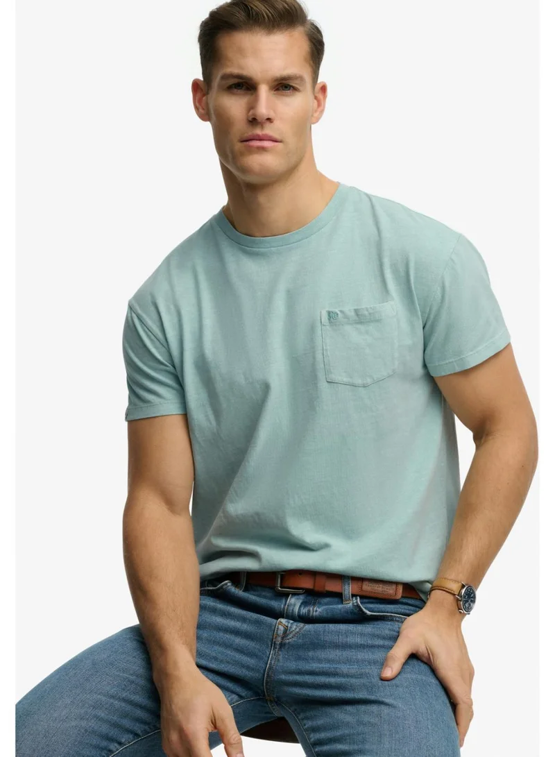 Superdry  Classic Cotton Linen Pocket T-Shirt for Men | Best Price UAE