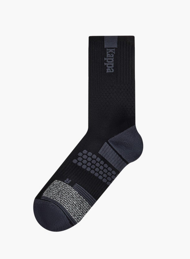 كابا جوارب رياضية قصيرة بياقة دائرية وملمس مميز - Image 1