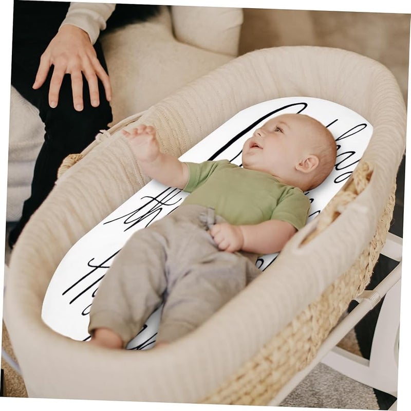 ملاءة سرير الأطفال المتنقل المثبتة - غطاء الحضانة الناعم القابل للتنفس بتصميم فريد - Image 3