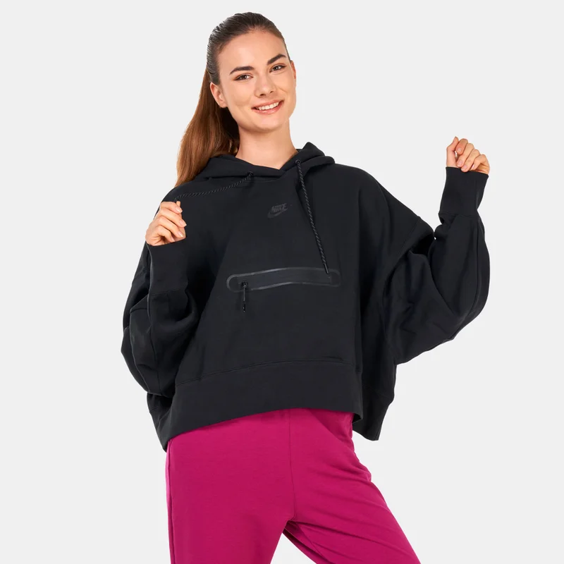Nike Women's Over-Oversized Crop Pullover Hoodie