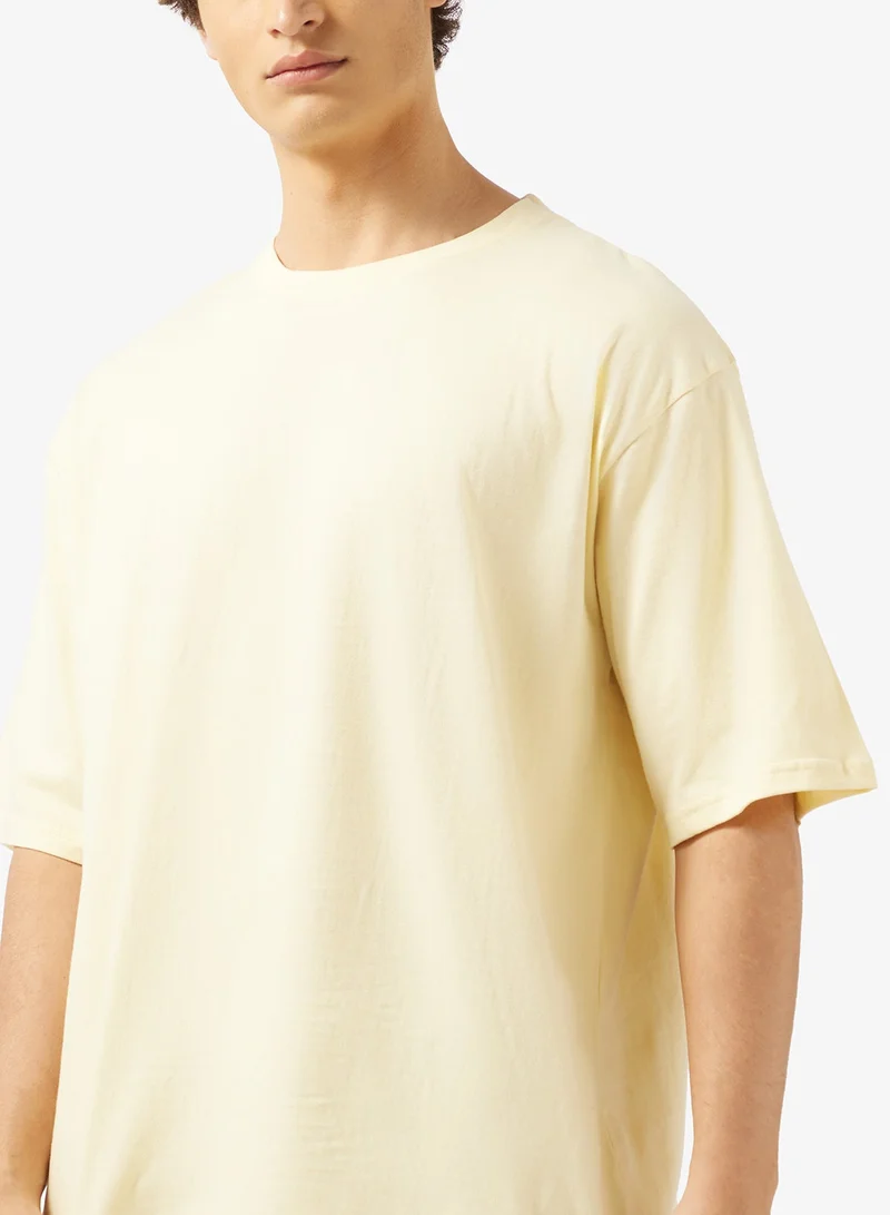 Seventy Five Basics  Pack of 3 Oversized T-Shirt for Men | Best Price UAE