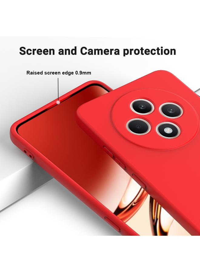 S-TOP Case For OPPO F27 5G Pure Color Liquid Silicone Shockproof Phone Case - Image 4