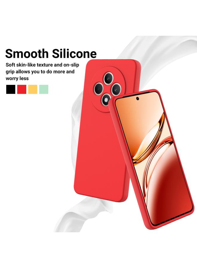 S-TOP Case For OPPO F27 5G Pure Color Liquid Silicone Shockproof Phone Case - Image 3