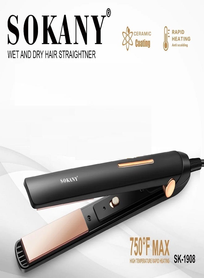 sokany SK-1908 professional hair straightener - Image 2