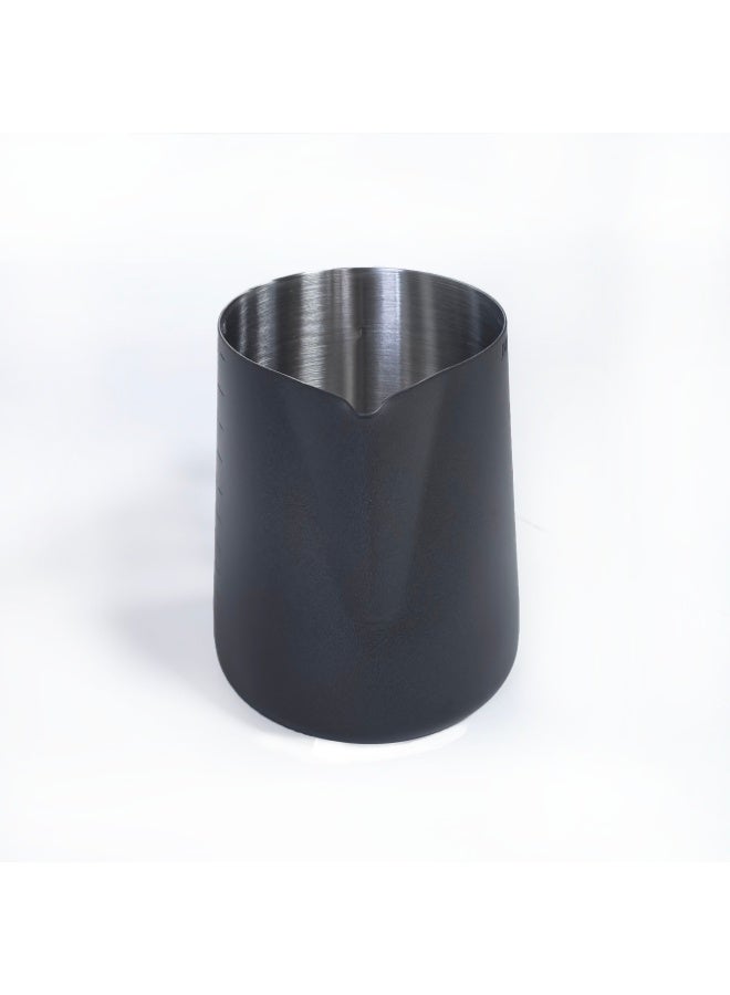 إبريق رغوة الحليب 600 مل إبريق رغوة من الفولاذ المقاوم للصدأ إبريق تبخير الإسبريسو كوب رغوة القهوة - Image 3