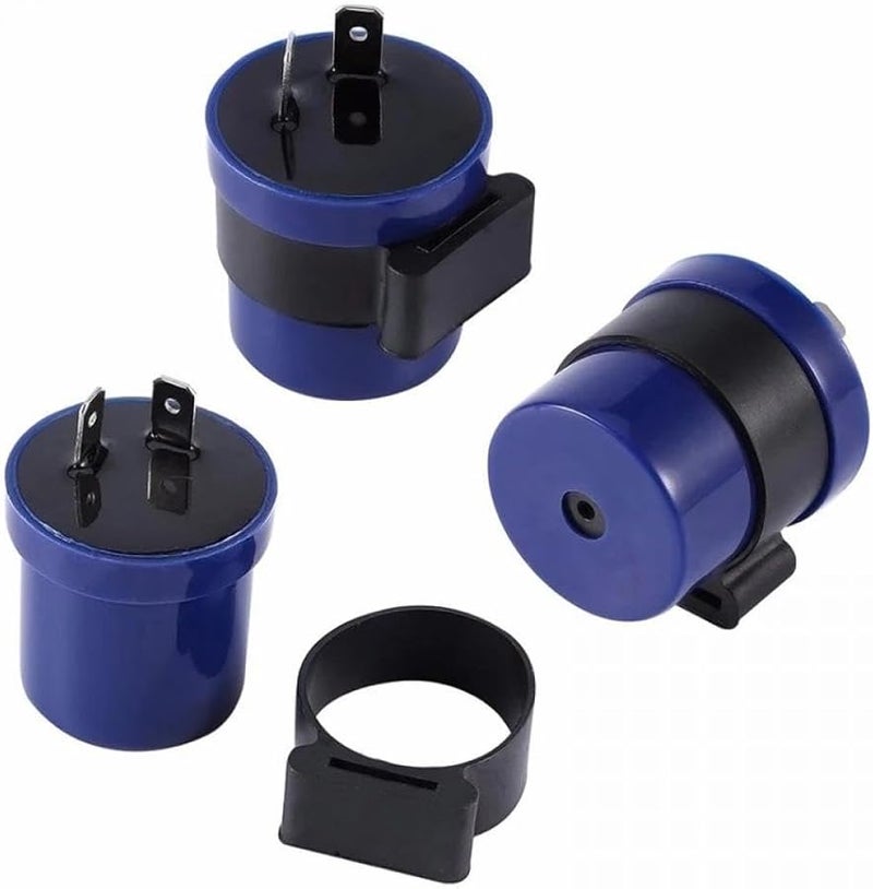 إشارة إشارة دراجة نارية وميض التتابع 6 فولت 12 فولت 18 واط 2 دبوس مع صافرة - Image 4